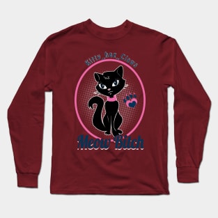 Classy Kitty Long Sleeve T-Shirt